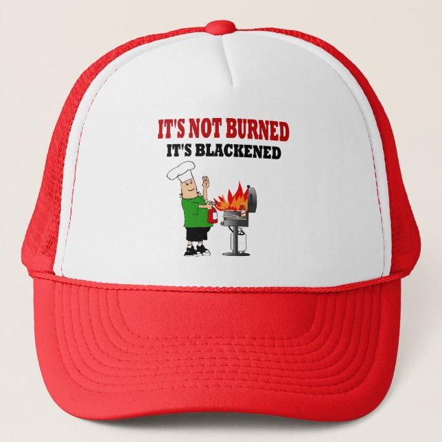 Funny  Grill Chef Trucker Hat (Front)