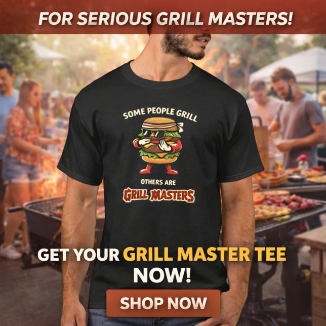 Funny Grill Master | Father's Day T-Shirt (Creator Uploaded)