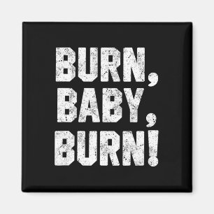 Funny Grill Shirt Burn  Magnet