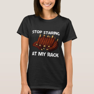 Funny Grilled Ribs For Men Women Bbq Grilling Gril T-Shirt
