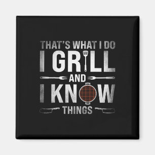 Funny Grilling Bbq Barbecue Smoking Meat Smoker Gr Magnet