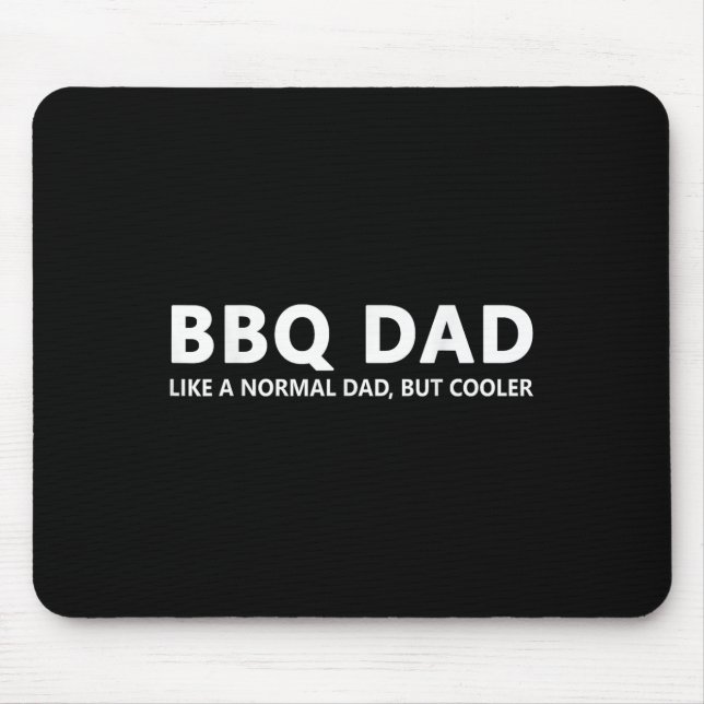 Funny Grilling Bbq Father Bbq Dad  Mouse Pad (Front)