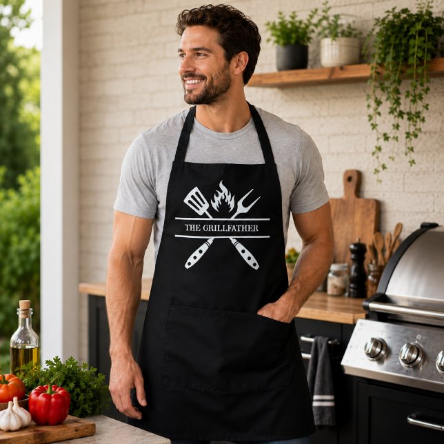 Funny Grilling Gift for Father’s Day Apron (Creator Uploaded)
