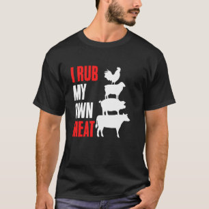 Funny Grilling Smoking Meat Smoker Dad Grillers BB T-Shirt