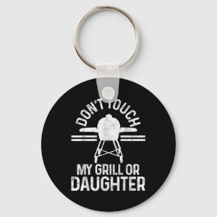 Funny Grillmaster Bbq Grill Chef Gift Key Ring