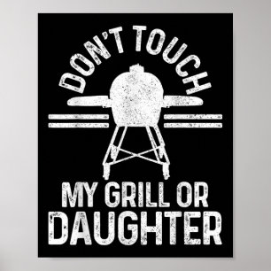 Funny Grillmaster Bbq Grill Chef Gift Poster
