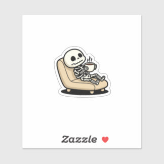 Funny Grim Reaper Drinking Coffee | "Dead Inside"