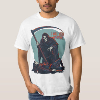 Funny Grim Reaper T-Shirt – “I Will Visit Everyone