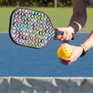 Funny Grin Humourous Joke Pickleball Paddle