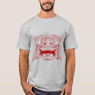 Funny Grinning Monkey Men's Graphic Tee - Artistic