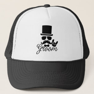 Funny Groom Gift for Bachelor Party & Wedding Trucker Hat