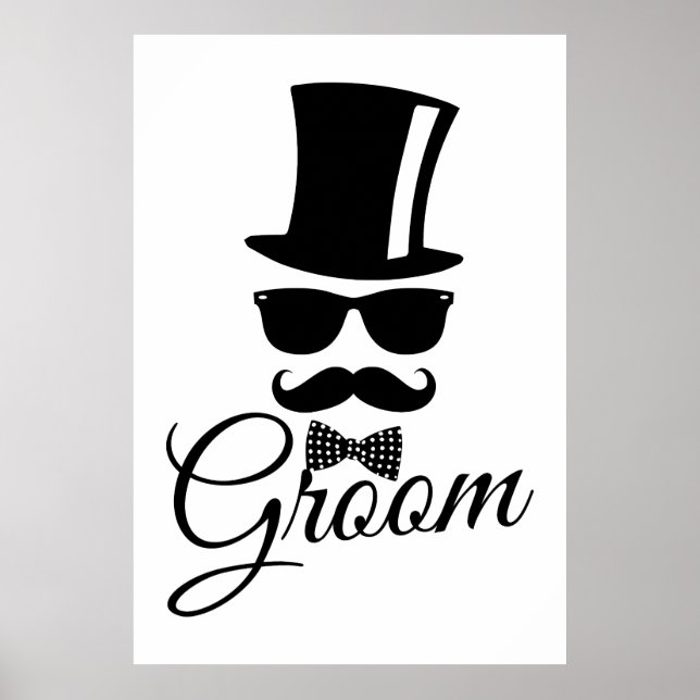 Funny groom poster (Front)