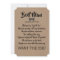 Funny Groomsman or Best Man Job Proposal