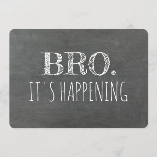 Funny Groomsman or Best Man Proposal Invitation