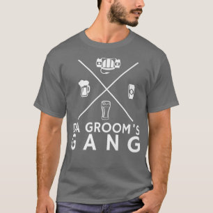 Funny Groomsmen Bachelor Party Groom  T-Shirt