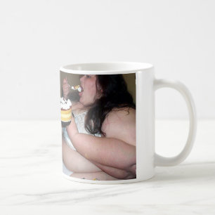 Funny Gross out Fat Slob Comedy Coffee Mug