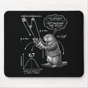 Funny Groundhog Day 67 Meme What Groundhogs Really Mouse Pad