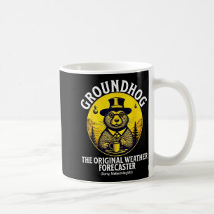 Funny Groundhog Meteorology Groundhog Day Groundho Coffee Mug