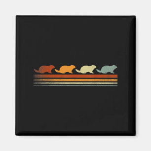 Funny Groundhog Retro Groundhog Funny Groundhog Lo Magnet