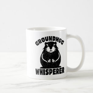 Funny Groundhog Squad Happy Groundhog Day 2024  Coffee Mug