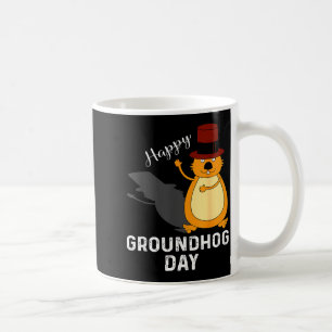 Funny Groundhog Tee For Happy Groundhog Day Lover Coffee Mug