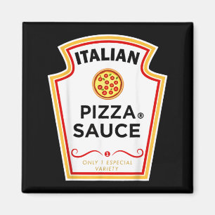 Funny Group Condiments Halloween Costume Italian Magnet