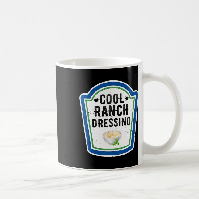 Funny Group Halloween Costume Ranch Dressing Group Coffee Mug (Right)