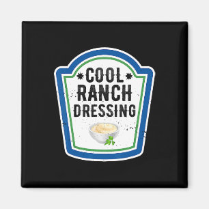 Funny Group Halloween Costume Ranch Dressing Group Magnet
