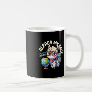 Funny Group Latvia Vacation And Riga Trip Coffee Mug