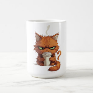 Funny Grumpy Cat  Coffee Mug