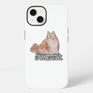 Funny grumpy cat meme for cat and kitty lovers iPhone 13 case