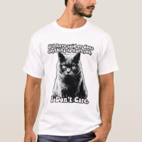 Funny grumpy cat meme for kitten persons & owners