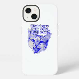 Funny grumpy cat meme for kitty and cat lovers iPhone 13 case