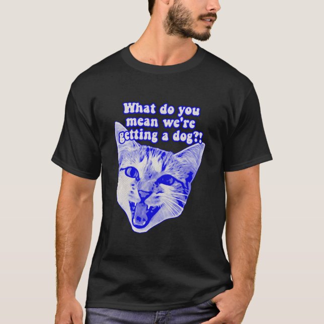 Funny grumpy cat meme for kitty and cat lovers T-Shirt (Front)