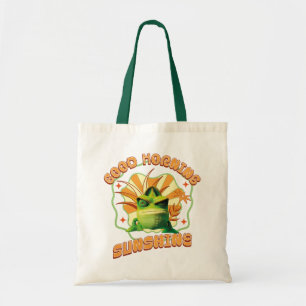 Funny Grumpy Chameleon Morning Humour Tote Bag