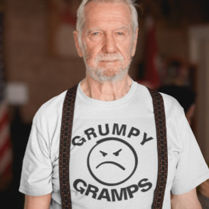 FUNNY GRUMPY GRANDPA T-SHIRTS TEES