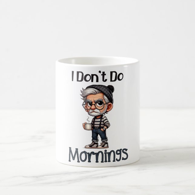 Funny/Grumpy Old Man Coffee Mug (Center)