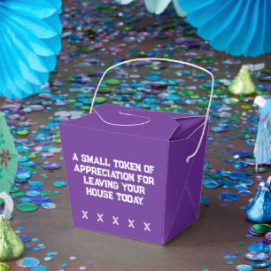 Funny Grunge Sarcastic Quote Gift Favour Box