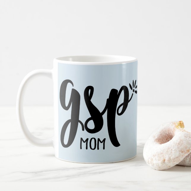 Funny GSP Mum German Shorthaired Pointer Mum Mug (With Donut)
