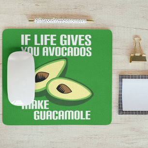 Funny Guacamole Avocado Joke Mouse Pad