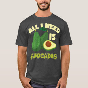 Funny Guacamole Meican Vegan Vegetarian Avocado  T-Shirt