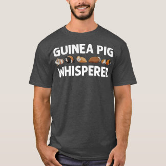 Funny Guinea Pig Art For Men Rodent Animal G T-Shirt