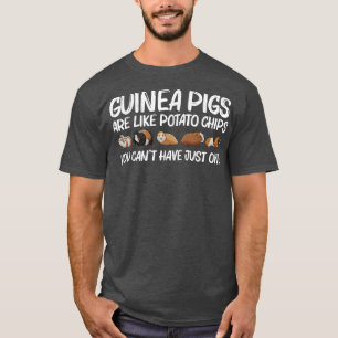 Funny Guinea Pig Art For Men Women Rodent Animal G T-Shirt