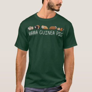 Funny Guinea Pig Art For Women Mum Rodent Animal G T-Shirt