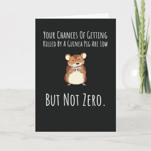 Funny Guinea Pig Cards Pets Animal Humour