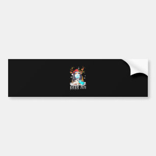 Funny Guinea Pig Christmas Face Mask Bye Bye 2020 Bumper Sticker