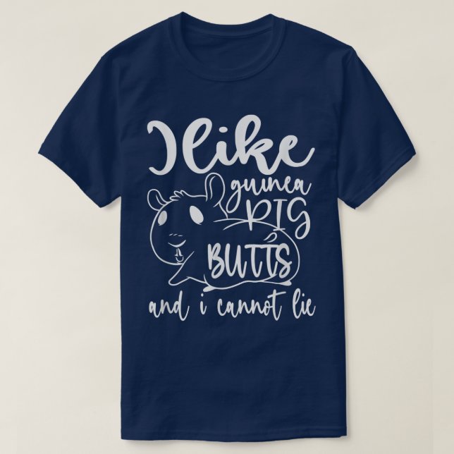 funny Guinea pig cute for piggys lovers T-Shirt (Design Front)