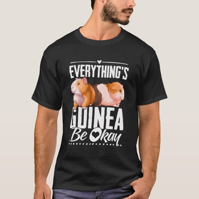 Funny Guinea Pig Lover Graphic For Women And Men G T-Shirt (Front)