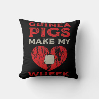 Funny Guinea Pig Make My Wheek Cushion