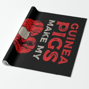 Funny Guinea Pig Make My Wheek Wrapping Paper